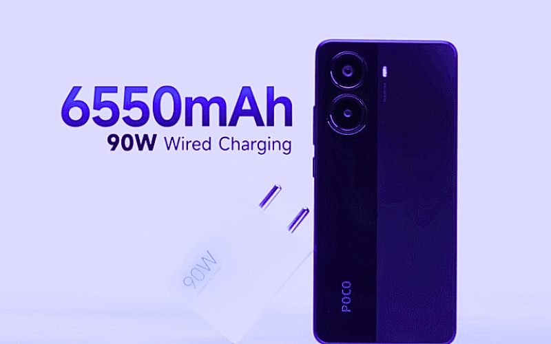बैटरी और चार्जिंग: 6550mAh बैटरी और 90W टर्बो चार्जिंग
