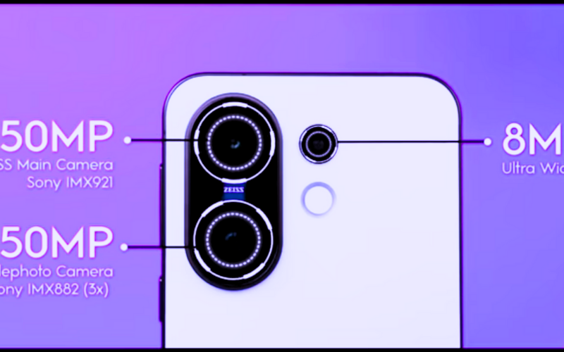 Vivo V60 Triple Camera Setup – 50MP Periscope Lens और 100x Zoom का दम
