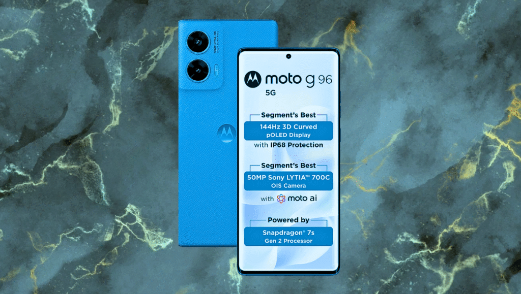 Moto G96 – 20 हज़ार के अंदर ये मोटो का दमदार फोन मिल रहा है