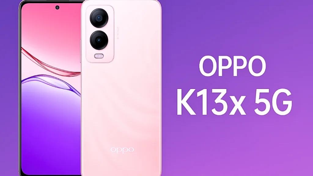 Oppo k13x 5g design 