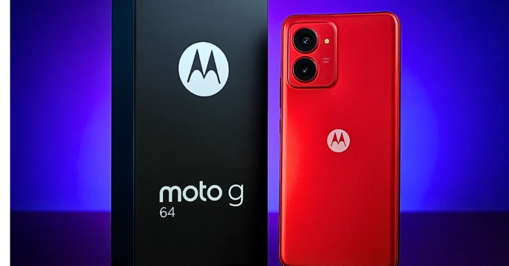 Moto G64 design 